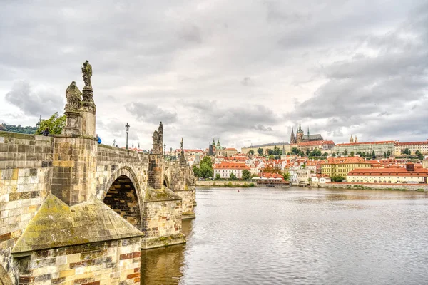Prague Czech Republic September 2021 Historical Center View Hdr Image — Fotografia de Stock