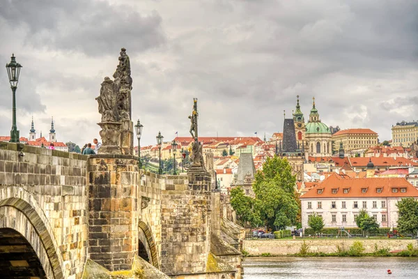 Prague Czech Republic September 2021 Historical Center View Hdr Image — 图库照片