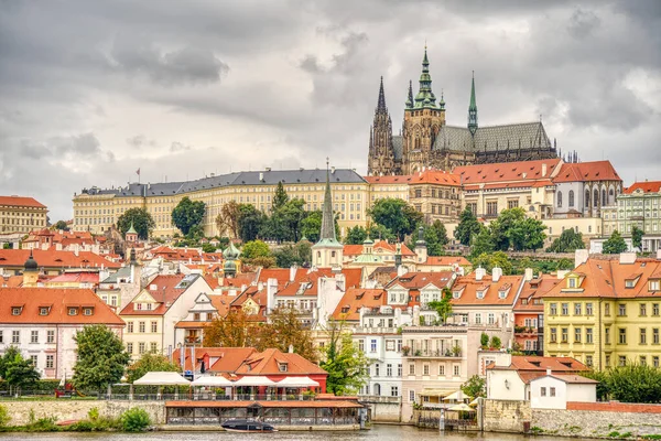 Prague Czech Republic September 2021 Historical Center View Hdr Image — Stockfoto