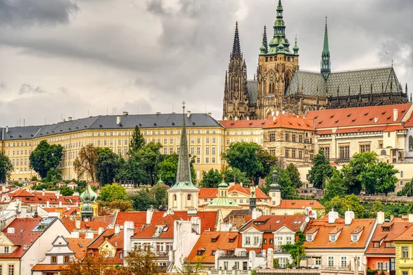 Prague Czech Republic September 2021 Historical Center View Hdr Image — Stock Fotó