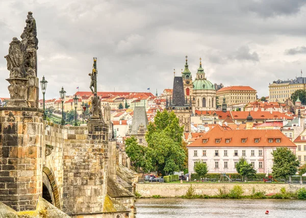 Prague Czech Republic September 2021 Historical Center View Hdr Image — Stok fotoğraf