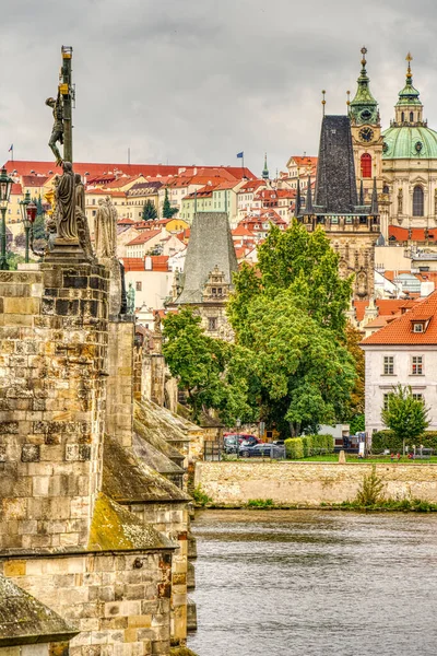 Prague Czech Republic September 2021 Historical Center View Hdr Image — 图库照片