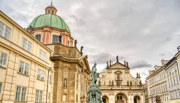 Prague Czech Republic September 2021 Historical Center View Hdr Image — Stockfoto