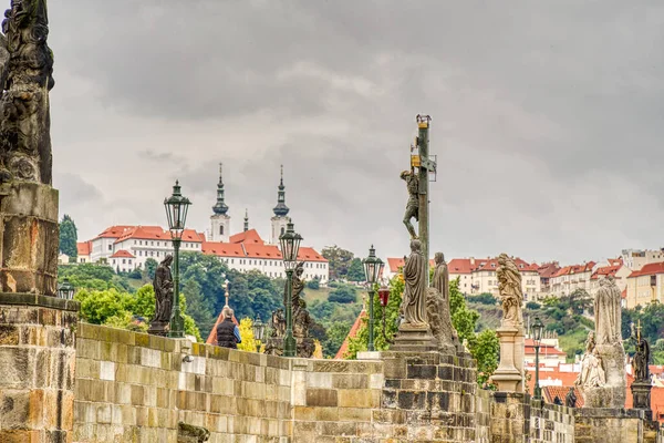 Prague Czech Republic September 2021 Historical Center View Hdr Image — Stok fotoğraf