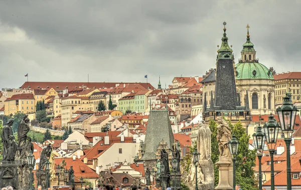 Prague Czech Republic September 2021 Historical Center View Hdr Image — 图库照片