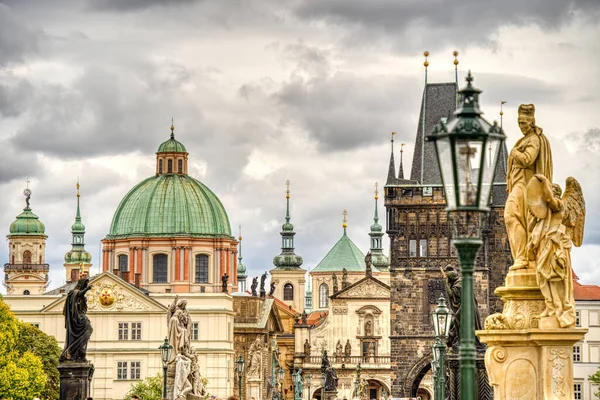 Prague Czech Republic September 2021 Historical Center View Hdr Image — Stockfoto