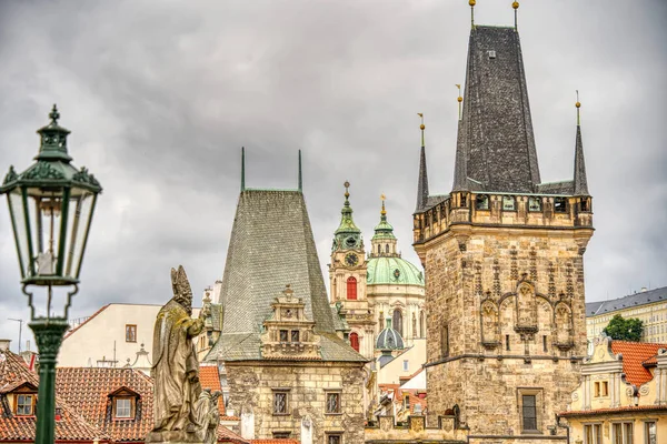 Prague Czech Republic September 2021 Historical Center View Hdr Image — Stockfoto