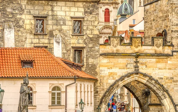 Prague Czech Republic September 2021 Historical Center View Hdr Image — Stockfoto