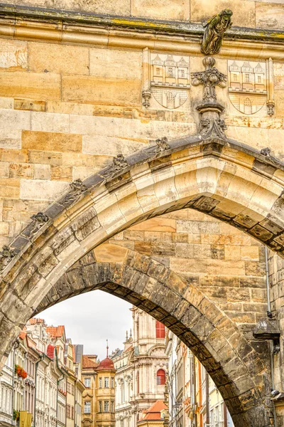 Prague Czech Republic September 2021 Historical Center View Hdr Image — Fotografia de Stock