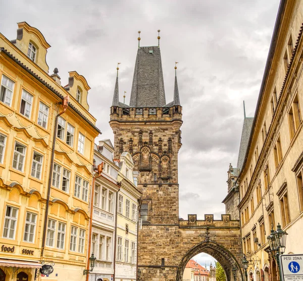 Prague Czech Republic September 2021 Historical Center View Hdr Image — Photo