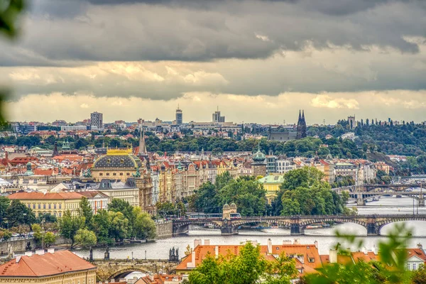 Prague Czech Republic September 2021 Historical Center View Hdr Image — Stockfoto