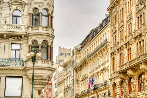 Prague Czech Republic September 2021 Historical Center View Hdr Image — 图库照片