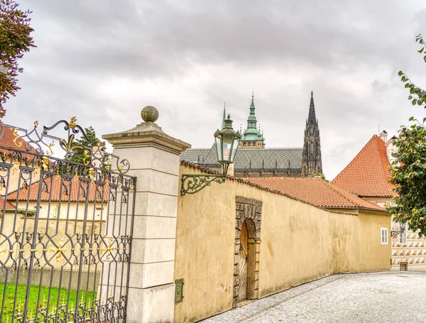Prague Czech Republic September 2021 Historical Center View Hdr Image — Photo