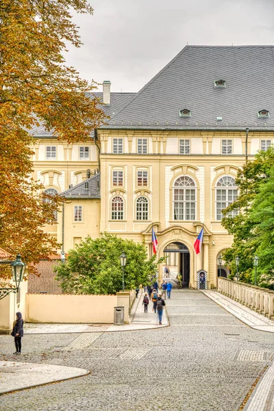 Prague Czech Republic September 2021 Historical Center View Hdr Image — Photo