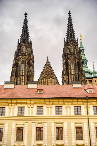 Prague Czech Republic September 2021 Historical Center View Hdr Image — Photo