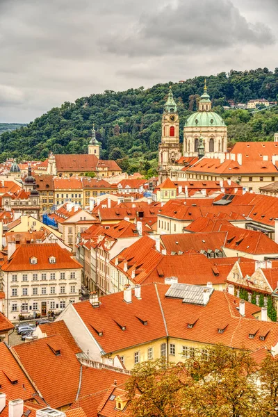 Prague Czech Republic September 2021 Historical Center View Hdr Image — Stockfoto