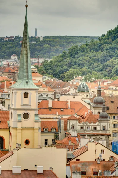 Prague, Czech Republic - September 2021: Historical center view, HDR Image