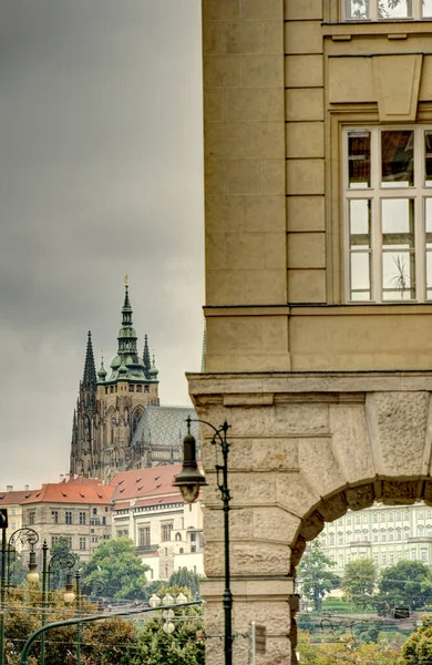 Prague Czech Republic September 2021 Historical Center View Hdr Image — Fotografia de Stock