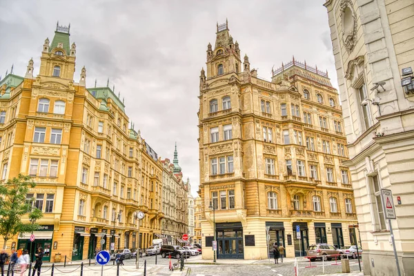 Prague Czech Republic September 2021 Historical Center View Hdr Image — 스톡 사진