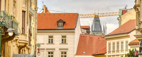 Prague Czech Republic September 2021 Historical Center View Hdr Image — Stockfoto