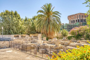 Rhodes, Greece - September 2021 : Old town in sunny weather