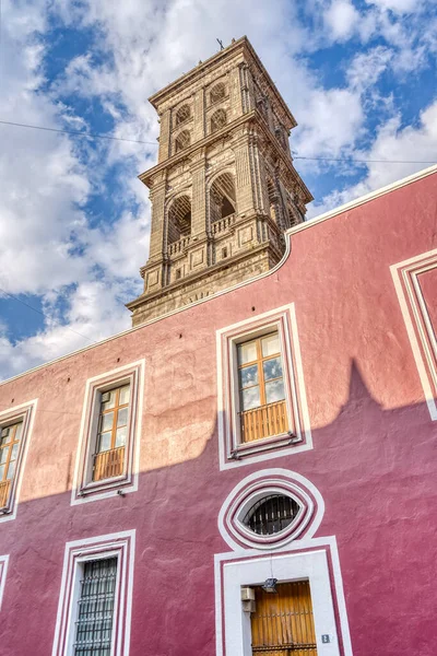 Puebla Mexico January 2022 Historical Center Sunny Weather — Foto de Stock