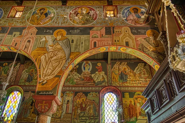 Rhodes Greece September 2021 Orthodox Church Interior — Stok fotoğraf
