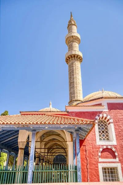 Rhodes Greece September 2021 Old Town Sunny Weather — Fotografia de Stock