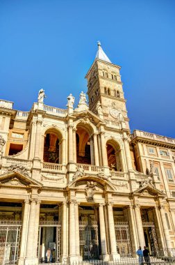 Rome, Italy - October 2021 : Santa Maria Maggiore Cathedral