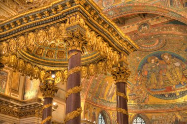 Rome, Italy - October 2021 : Santa Maria Maggiore Cathedral