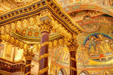 Rome, Italy - October 2021 : Santa Maria Maggiore Cathedral