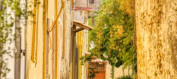 Lindos Greece September 2021 Historical Village Sunny Weather — 图库照片