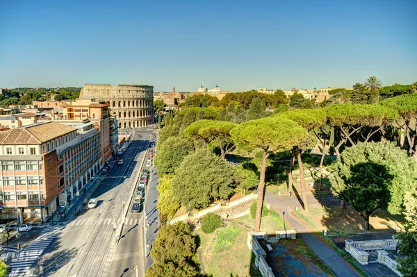 Город Рим Италия Исторический Центр — стоковое фото