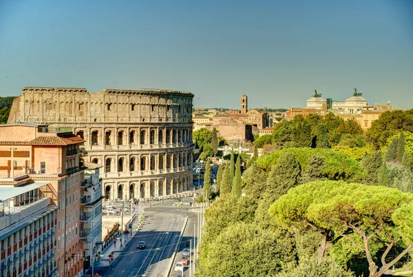 City Rome Italy Historical Center — Foto Stock