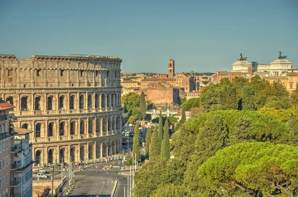 City Rome Italy Historical Center — Foto Stock