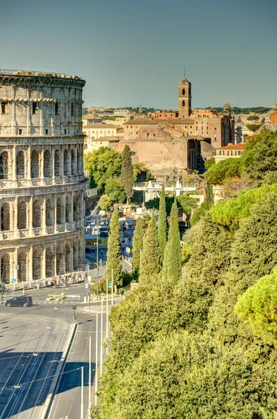 City Rome Italy Historical Center — Foto Stock