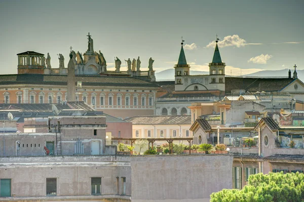 City Rome Italy Historical Center — 图库照片