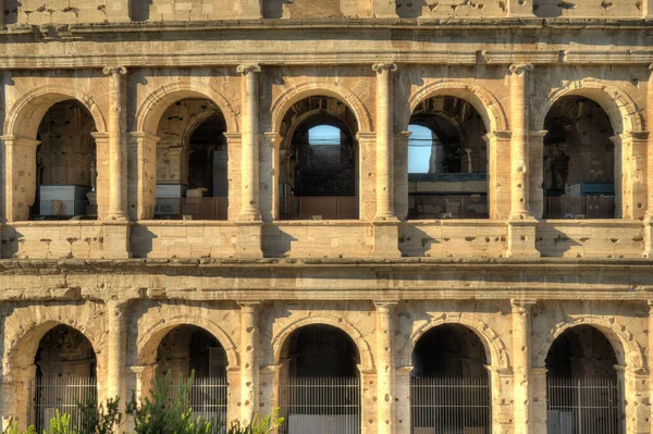 Koloseum Oválný Amfiteátr Centru Města Říma Itálie — Stock fotografie