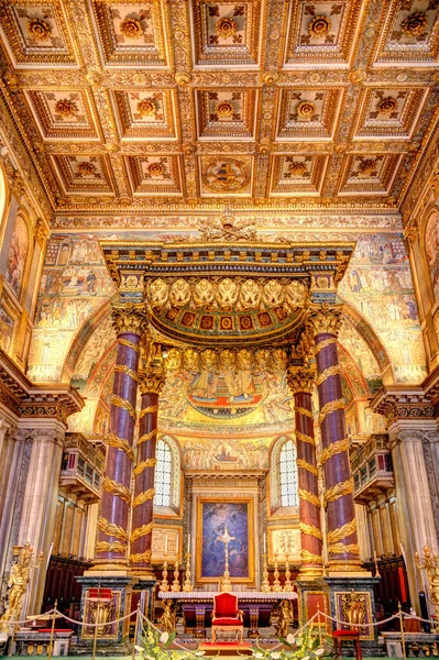 Rome Italy October 2021 Santa Maria Maggiore Cathedral — Foto de Stock
