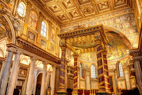 Rome Italy October 2021 Santa Maria Maggiore Cathedral — Stockfoto