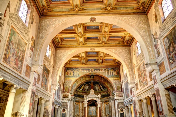 Basilica Saint Praxedes Rome Italy — Foto Stock