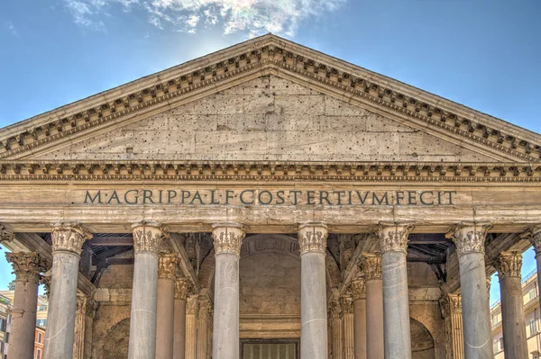 Rome Italy Historical Center Pantheon — Stock Fotó