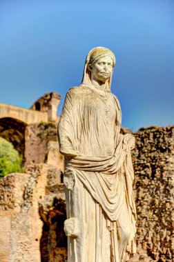 Roma 'nın manzarası, İtalya.