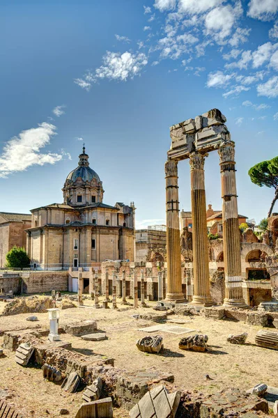 Рим Италия Исторический Центр — стоковое фото