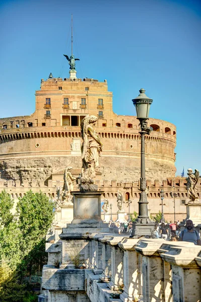 Rome Italy Historical Center Castel Sant Angelo — Stockfoto