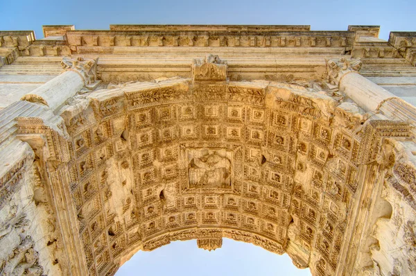 Rome Italy Historical Center Arch Constantine — Fotografia de Stock