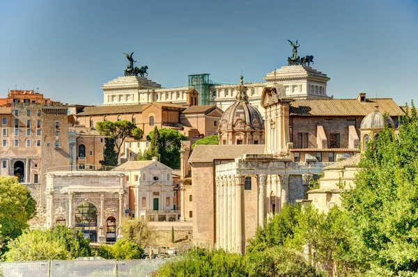 Rome Italy October 2021 Roman Forum Sunny Weather — Photo