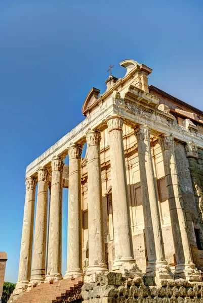 Rome Italy October 2021 Roman Forum Sunny Weather — 스톡 사진