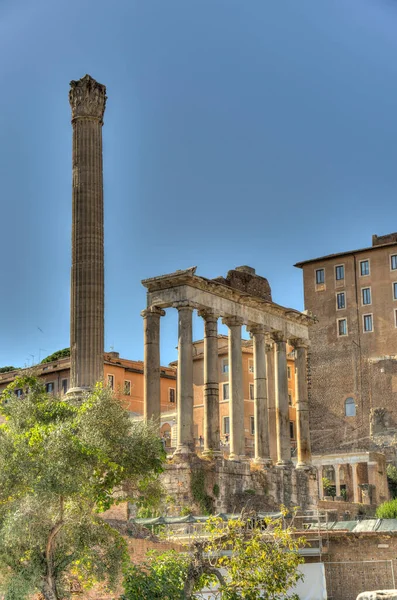 Rome Italy October 2021 Roman Forum Sunny Weather — Stock Fotó