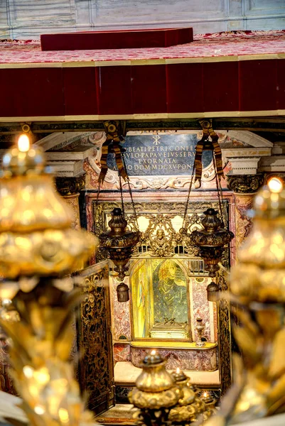 Vatican City October 2021 Peter Basilica Interior — Stock Photo, Image